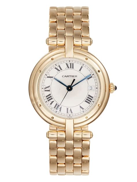 round cartier watch|cartier panthere round watch.